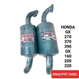KNALPOT DISEL HONDA GX 170.370.390 GX 160.200.220