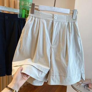 Quần Short Thể Thao Nam Cỡ Lớn 300 Pound Nhanh Khô Mùa Hè Quần Dài Năm Điểm Rộng Rãi Phong Cách Mỹ Cổ Điển Quần Dài Thường Ngày