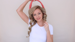 Women Heatless Curling Wand Headband Lazy Curler Set Silk Ribbon Curlers Sleeping Soft Wave Molds DIY Hair Styling Tools