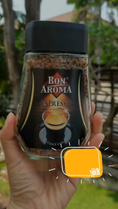 บอน คาเฟ่ 2 ขวด...Bon Aroma Espresso กาแฟสำเร็จรูป Espresso ชนิดฟรีซดราย 100g x 2 ขวด