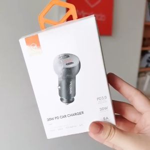 [1YrWarranty] MCDODO Mushrooms Series PD 30W Car Charger with Digital Display