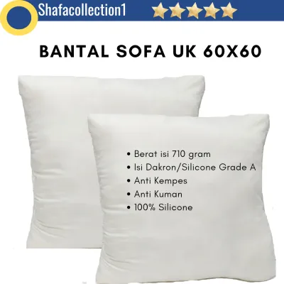 [PROMO] Bantal Sofa 60x60 cm isi dakron Grade A