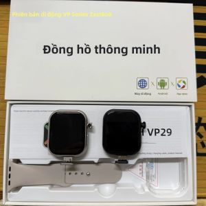 Đồng Hồ Thông Minh VP29 4G LTE Android Màn Hình 2.29 Inch Với Camera HD 8MP Gọi Video Bộ Nhớ Trong 256GB Theo Dõi Sức Khỏe & Giấc Ngủ Dành Cho Nam Và Nữ