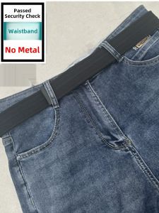 Thickened Three-Strand Pattern Magic Tape Waist Belt No Iron Electronic Fujiankang Security Inspection Self Adhesive Casual Belt