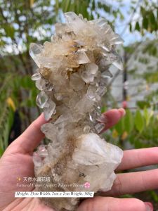 ✨ 天然水晶花塔 100% naturalfrom earthNatural Clear Quartz Flower Tower🌸