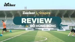 Giày Đá Bóng ZOCKER Inspire Pro x Đỗ Hùng Dũng Da PU Cao Cấp Đàn Hồi Cao