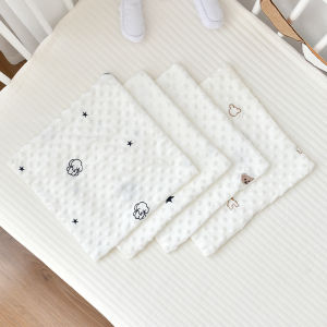 Baby Beanie Velvet Appeasing Towel Newborn Sleep Can Be Mouth Bite Baby Sleeping Multifunctional Handkerchief Saliva Towel