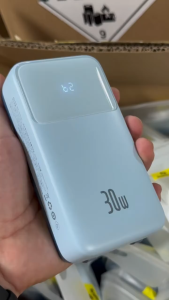 Sạc Dự Phòng Baseus 20.000mah Công Suất 30w Kèm 2 Dây TypeC - Hàng New Trần Nobox Đóng Túi Zipp