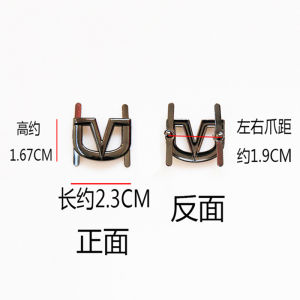 Metal Triangle Buckle Decorative Side Accessory for Martin Boots And Loafers Autumn Winter New Style Versatile Butterfly Shape