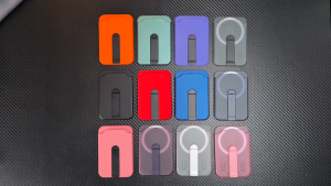 I TECH Phone Card Wallet Bracket Stand Magnetic Compatible for iPhone Card Holder for All Phones