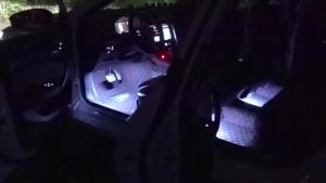 Đèn LED Nội Thất Ô Tô Neon 48 Bóng Đèn Chân Xe Điều Khiển Từ Xa Không Dây USB Điều Khiển Bằng Ứng Dụng Nhạc Đèn Trang Trí Không Khí Tự Động RGB