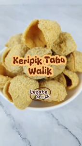Keripik Tahu 500 Gram Murah Gurih Renyah Enak Kiloan / Kripik Tahu Walik / Tahu Sumedang Lezate Snack
