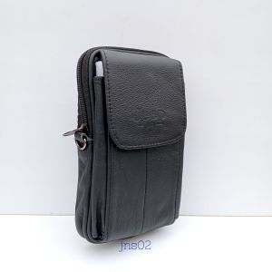 Tas/Dompet/Sarung Hand Phone Selempang/Pinggang Kulit Sapi Maksimal 7 inchi