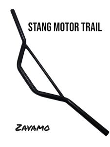 STANG MOTOR TRAILL BESI PIPA WARNA HITAM