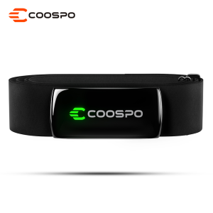 COOSPO H9Z Rechargeable Heart Rate Monitor Chest Strap Bluetooth5.0 ANT+ HR Sensor HRM IP67Waterproof Use for Garmin wahoo Zwift