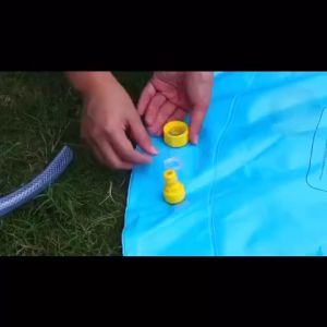 #Readystock Fun Sprinkle and Splash Water Spray Mat Portable Pool Inflatable/swimming pool