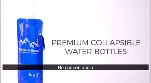 【🇲🇾Stock】700ML Outdoor Collapsible Portable Foldable Water Pouch Bottles Sports Water Bottle Bag Reusable Travel Hiking Camping 折叠水瓶 水壶