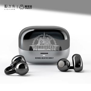 Open-Design Clip-On Bluetooth Earphones for Sports And Running Non-In-Ear Fashionable New Model Half Square Devil Cat Bone Conduction