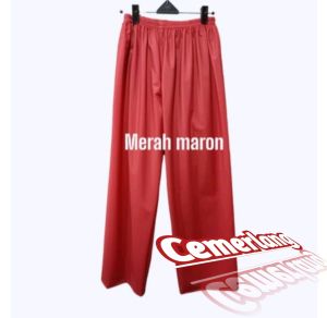 CELANA JAS HUJAN PVC 025 TERBAIK PRIA WANITA DEWASA