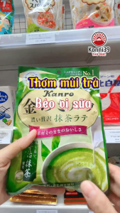 KẸO SỮA TRÀ XANH KANRO NHẬT BẢN (GÓI 61GR)