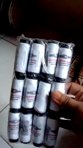 JUKE [PACK ISI 6 PCS] Benang Jahit Tangan Butterfly Benang Kain Besar Warna Hitam / Putih