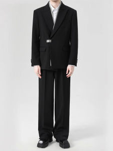 Xuan New Chinese Style Mens Wedding Suit High-End Customized Formal Wear Winter Season Standard Fit Youth Popular Fashion