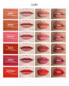 LOKEE LIPCREM- LOKEE COSMETIC - 1 pruduk untuk 3 manfaat eyeshadow lipstik Blush on - LOKEE LIPSTIK ORIGINAL ( request warna lewat chat)