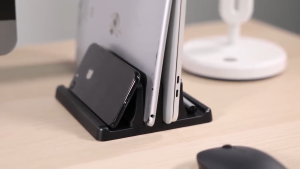 ALX Malaysia Vertical Laptop Stand Adjustable Laptop Stand Laptop Holder Office Home Laptop Tablet Stand Multipurpose Stand