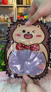 Cute Cartoon Zip Lock/ Resealable Standing Bag/ Cookies Candy Goodies Bag/ Gift Bag (10pcs)