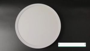 YARN PRO Modern LED Ceiling Light 10-Year Warranty Ultra-Thin 4CM Integrated 360° Sealed Design with Dual-Color Options for Living Room/Bedroom/Balcony