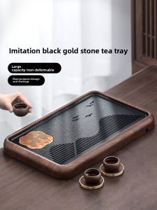 SHANGYANFANG | Office Home Tea Tray Small Tea Table Drying
