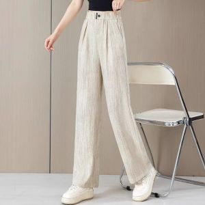 HUAXUNRAN | Slimming Casual Wide Leg Pants for Women