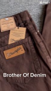 Celana Jeans Panjang Pria Standar Wrangler / Celana Jeans Cowok Reguler Basic