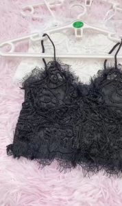 A04 Áo Bra Nữ KATHY BRA Hai Dây Kiểu Dáng Croptop Chất Ren Co Dãn Tốt Có Mút Không Gọng Mix Đồ Siêu Xinh