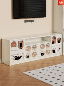 evesigar | New Modern Minimalist TV Stand Living Room Storage Small Space Apartment