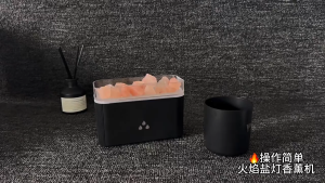 Máy Xông Tinh Dầu X02 Hiệu Ứng Lửa – Tặng Kèm Tinh Dầu Đèn LED Đổi Màu Làm Ẩm & Khử Mùi Hiệu Quả