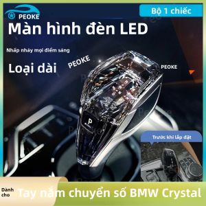 Cần Số Pha Lê Cho BMW F10 F20 F21 F22 F32 F33 F36 G30 E70 E71 F30 - Phụ Kiện Thay Thế Đầu Cần Số