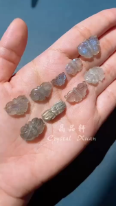 [现货] 1粒 直孔拉长石蝴蝶饰品｜灵性蜕变 × 守护能量 × 闪耀光彩｜Labradorite Butterfly Charm｜Transformation • Protection • Glow