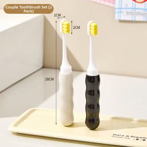 HALEXIONG | Portable Parent-child Travel Toothbrush Set