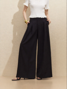 Vero Moda | Quần Linen Dễ Thương Chân Rộng
