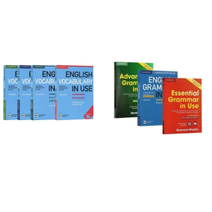 Educational Books Language Learning Cambridge English Grammar/Vocabulary In Use Book 3/4 Books