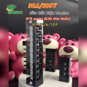 Cầu Đấu Điện Domino Cầu Đấu Điện Domino 30A (3P/4P/6/10P) winsun Terminal