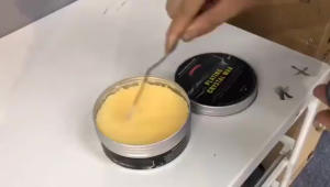 Rayhong High-Quality Car Wax Coating Bundle - Scratch Repair & Waxing Compound with Sponge & Cloth Set