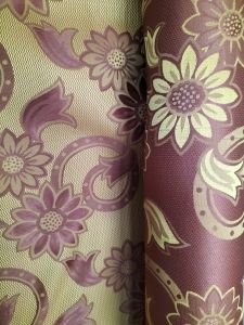 Kain Sofa Timbul Motif Bunga matahari Bahan Kursi Sofa Meteran