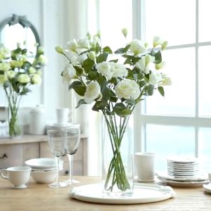 (4 Kuntum) Bunga Eustoma Artificial Flower Bunga Dekorasi