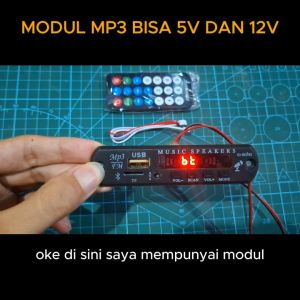Modul mp3 bluetooth 5 volt kit Remote Usb Bluetooth 5volt