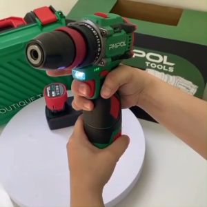 Máy khoan pin và chuyên vít 2 đầu PHIPOL chỉnh tốc đầu 10 mã máy PH3015