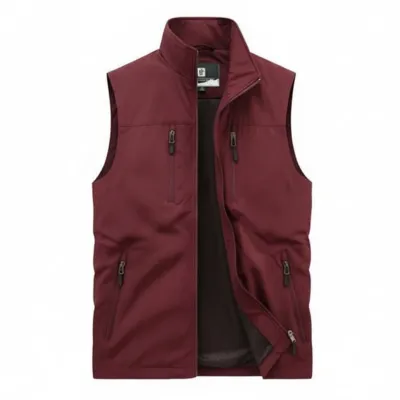 jaket rompi polos/rompi motor/rompi lapangan/saku luar 4 saku dalam1/rompi pria