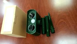 Ultrasonic Animal Control Solar Powered PIR Sensor Pest Bird Repeller Waterproof Get Rid Animal Deterrent Mouse Cat Dog