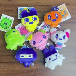DUODUOBAO | Hot Tamagotchi Anime Mametchi Plush Doll Keychain Kawaii Mimitchi Bag Doll Pendant Kuchipachi Cartoon Doll Toys Cute Girly Gifts